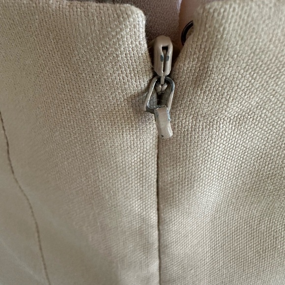 Ann Taylor Classic Tan Midi Skirt - Picture 4 of 5